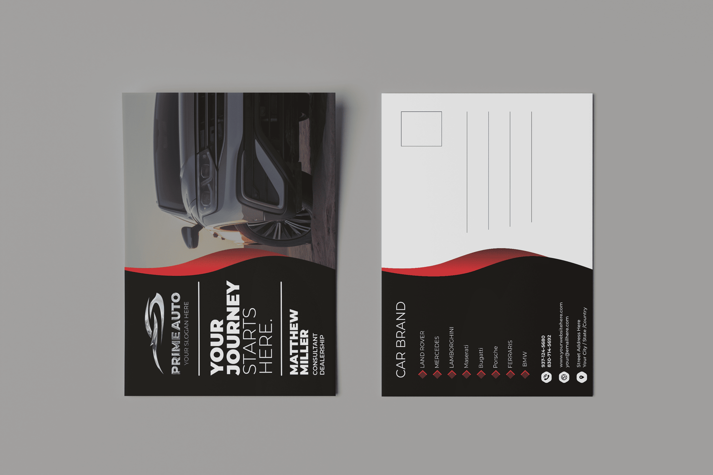 Dealerships Postcards | Luxury