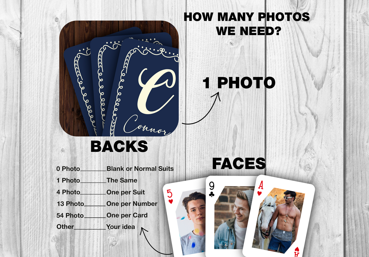 Personalized Playing Cards with Your Name