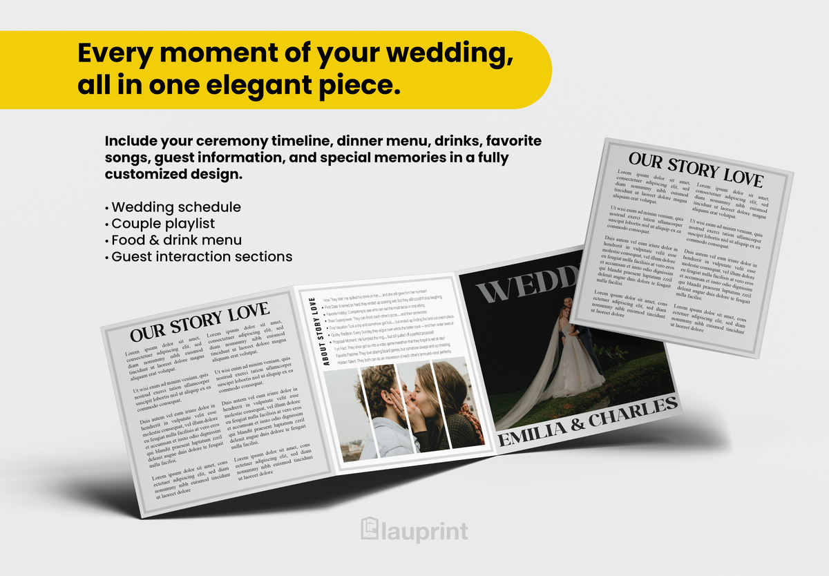 Wedding Program