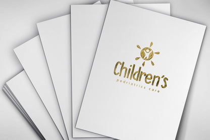 Presentation Folders | Custom | Marketing For Pediatrician | Luxury