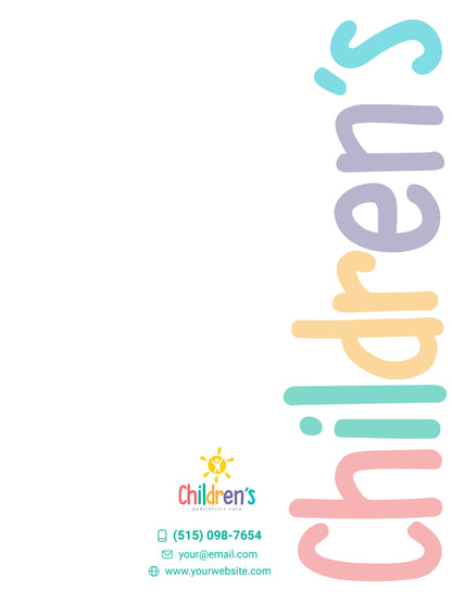 Presentation Folders | Custom | Marketing For Pediatrician | Luxury