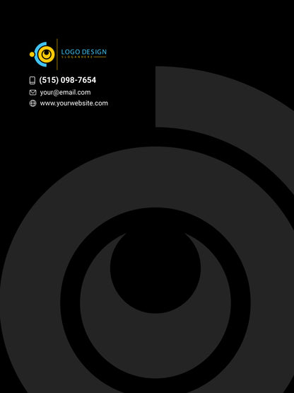 Presentation Folder | Custom | Marketing for Optometry | Luxury