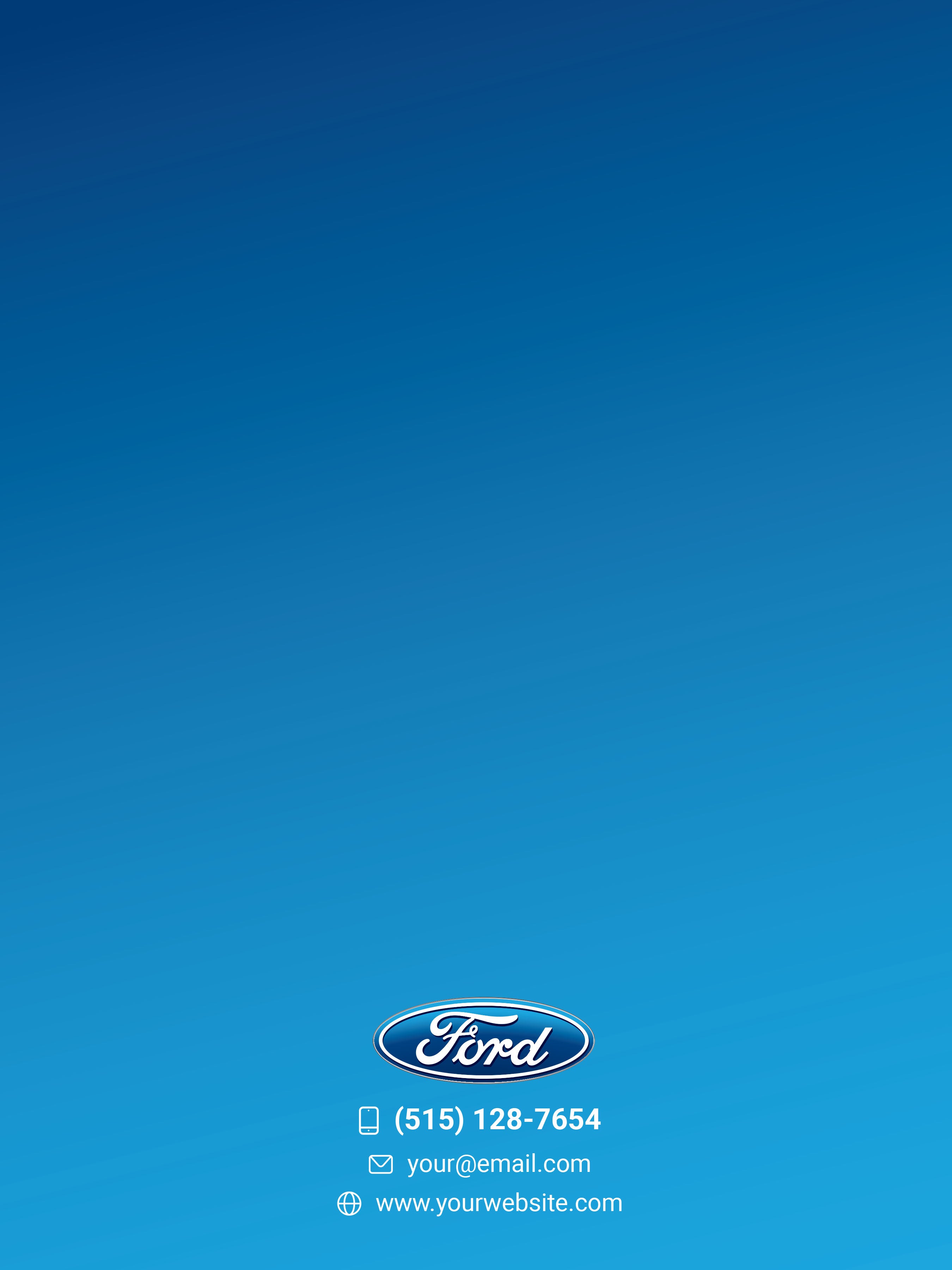 Presentation Folder for Dealership