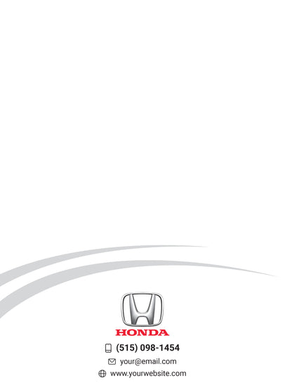 Presentation Folder for Dealership