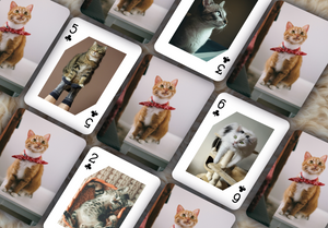 RUSH Custom Cat Playing Card Deck