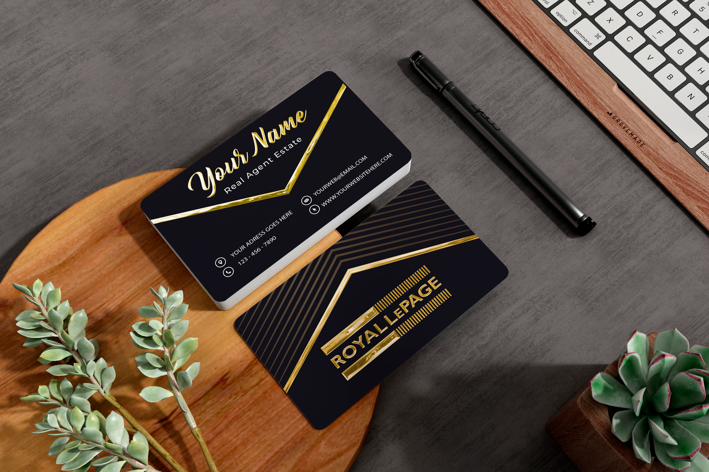 Business Cards Luxury | Royal LePage