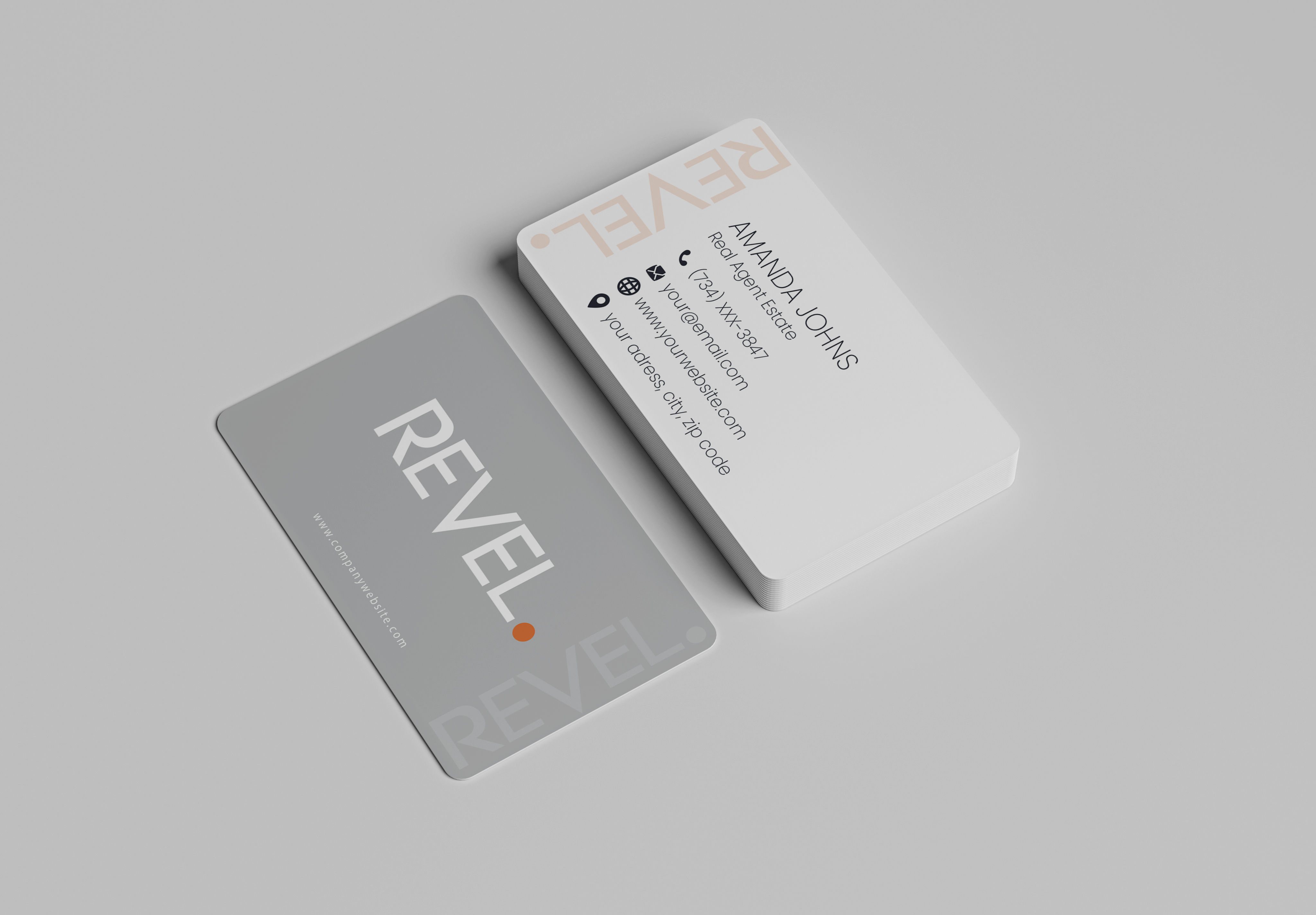 REVEL Business Cards Economy