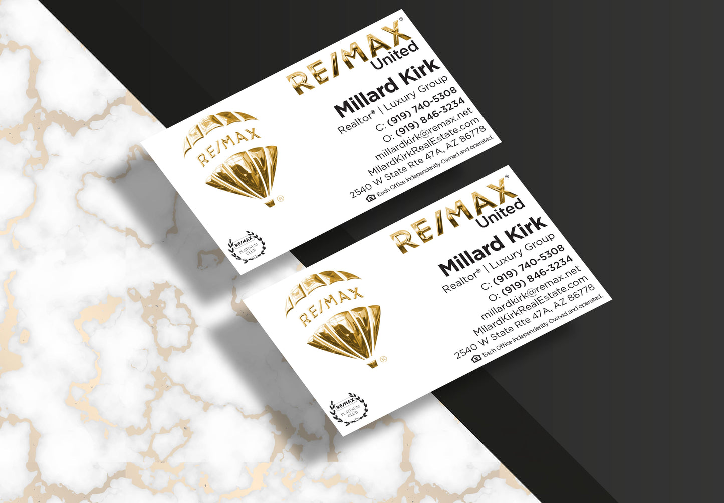Remax | Business Cards | Luxury