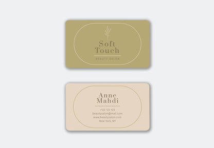 Business Card | Custom | Soft Touch | Premium