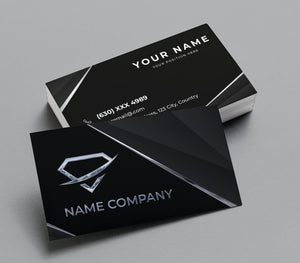Custom Luxury Business Cards Printing with Embossed FOIL | Real Estate Business Card | Promotional Realtor Business Cards |  Luxury cards