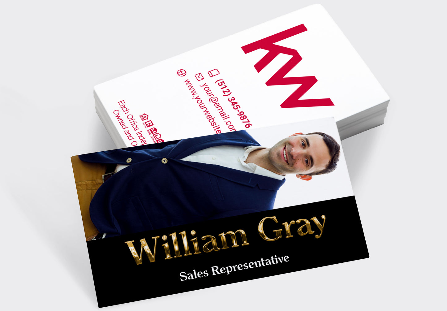 Keller Williams | Business Card | Luxury 001