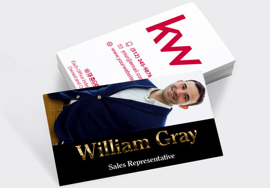 Keller Williams | Business Card | Luxury 001