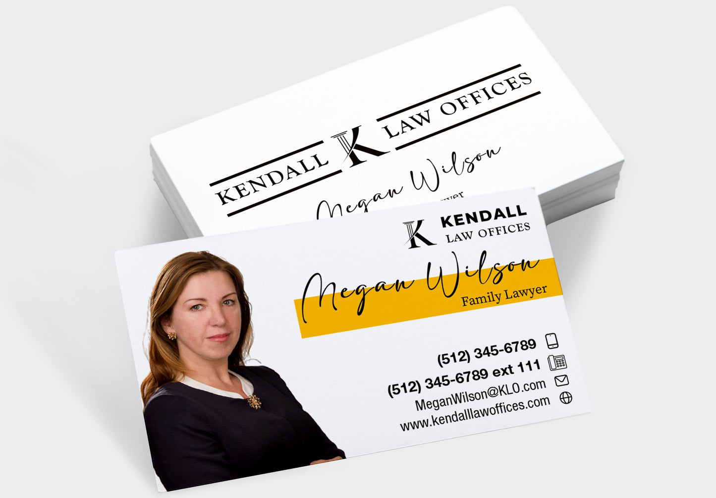 Legal Services Business Card | Economy