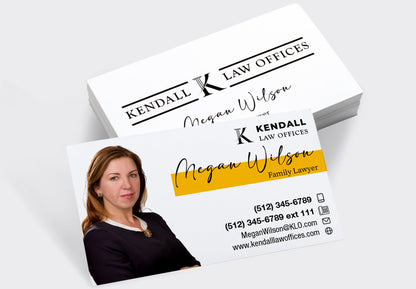 Legal Services Business Card | Economy