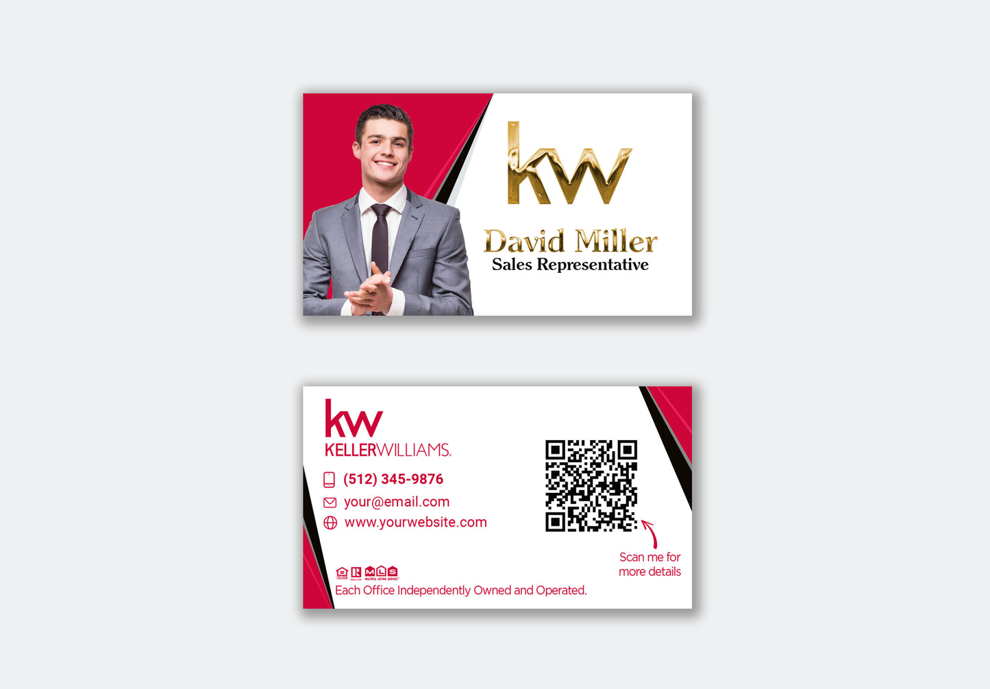 Keller Williams | Business Card | Luxury
