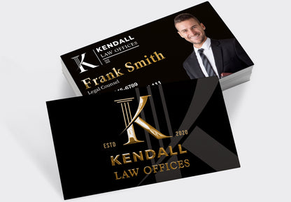 Legal Services Business Card | Luxury