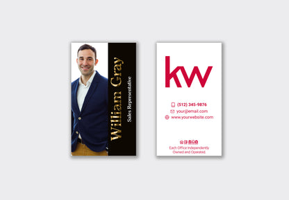 Keller Williams | Business Card | Luxury 001