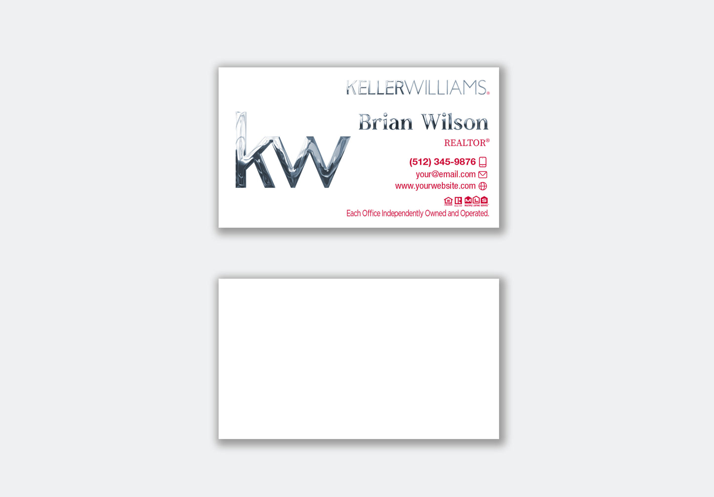 Keller Williams | Business Card | Luxury 007