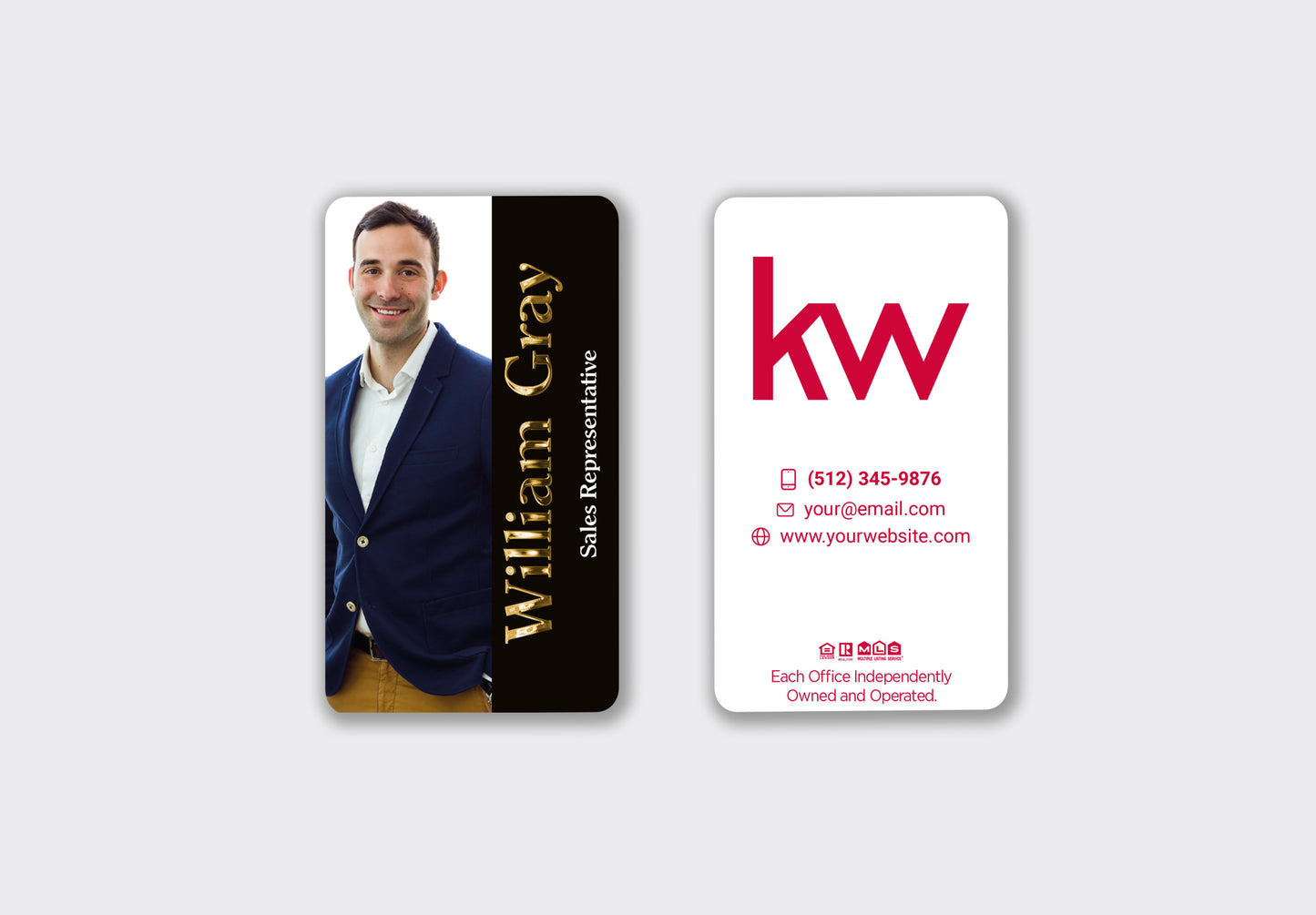 Keller Williams | Business Card | Luxury 001