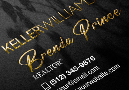 Keller Williams | Business Card | Luxury