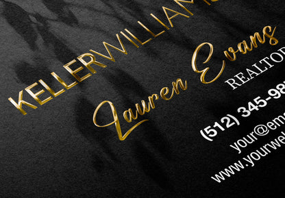 Keller Williams | Business Card | Luxury