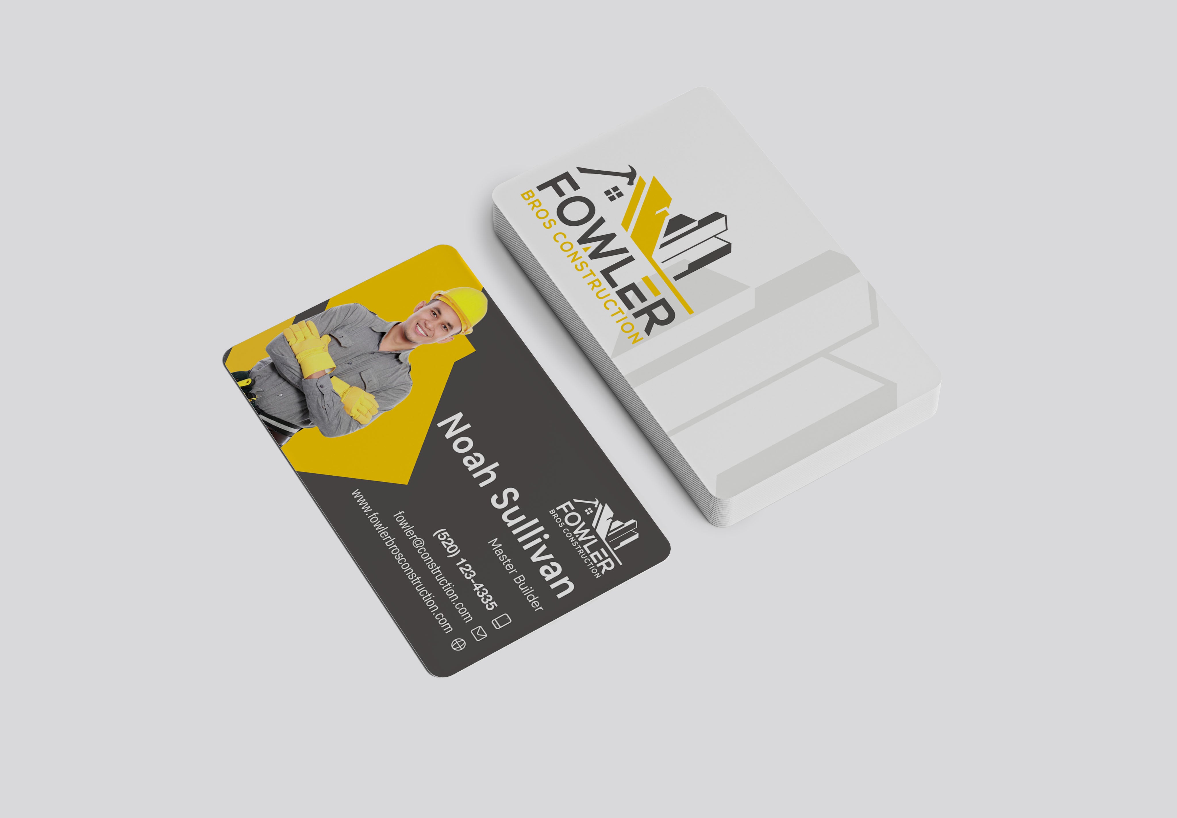 Builders Economy Business Cards