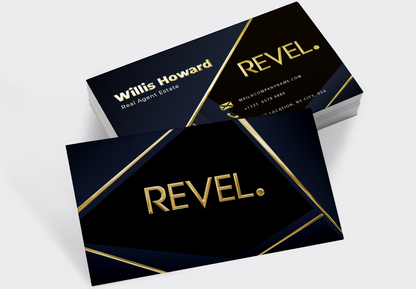 REVEL Business Cards Luxury
