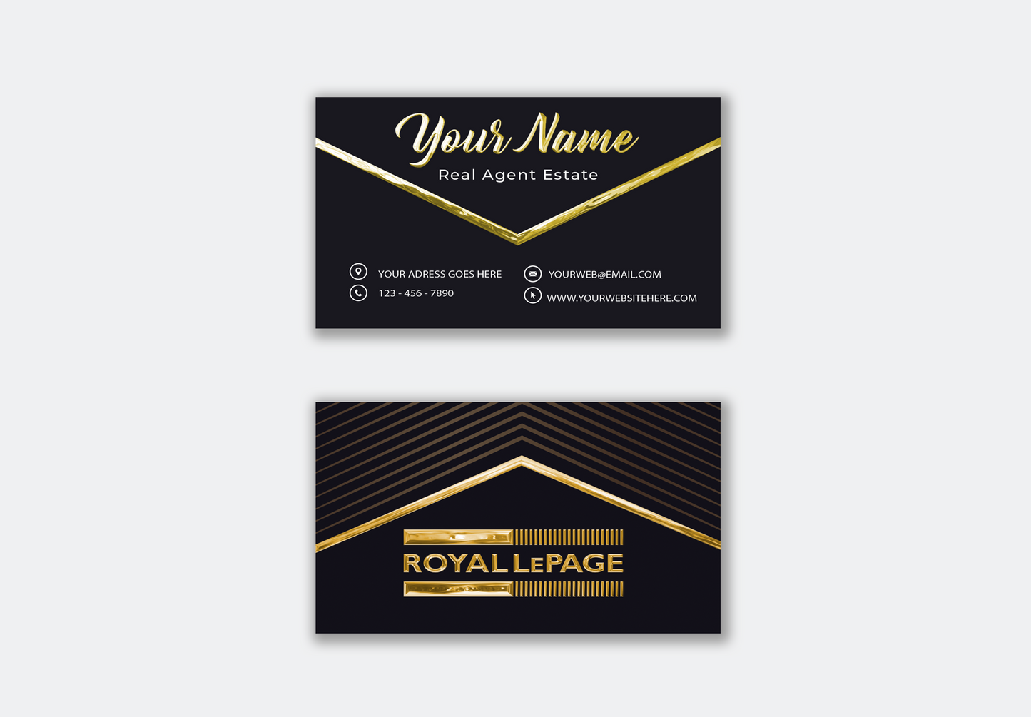Business Cards Luxury | Royal LePage