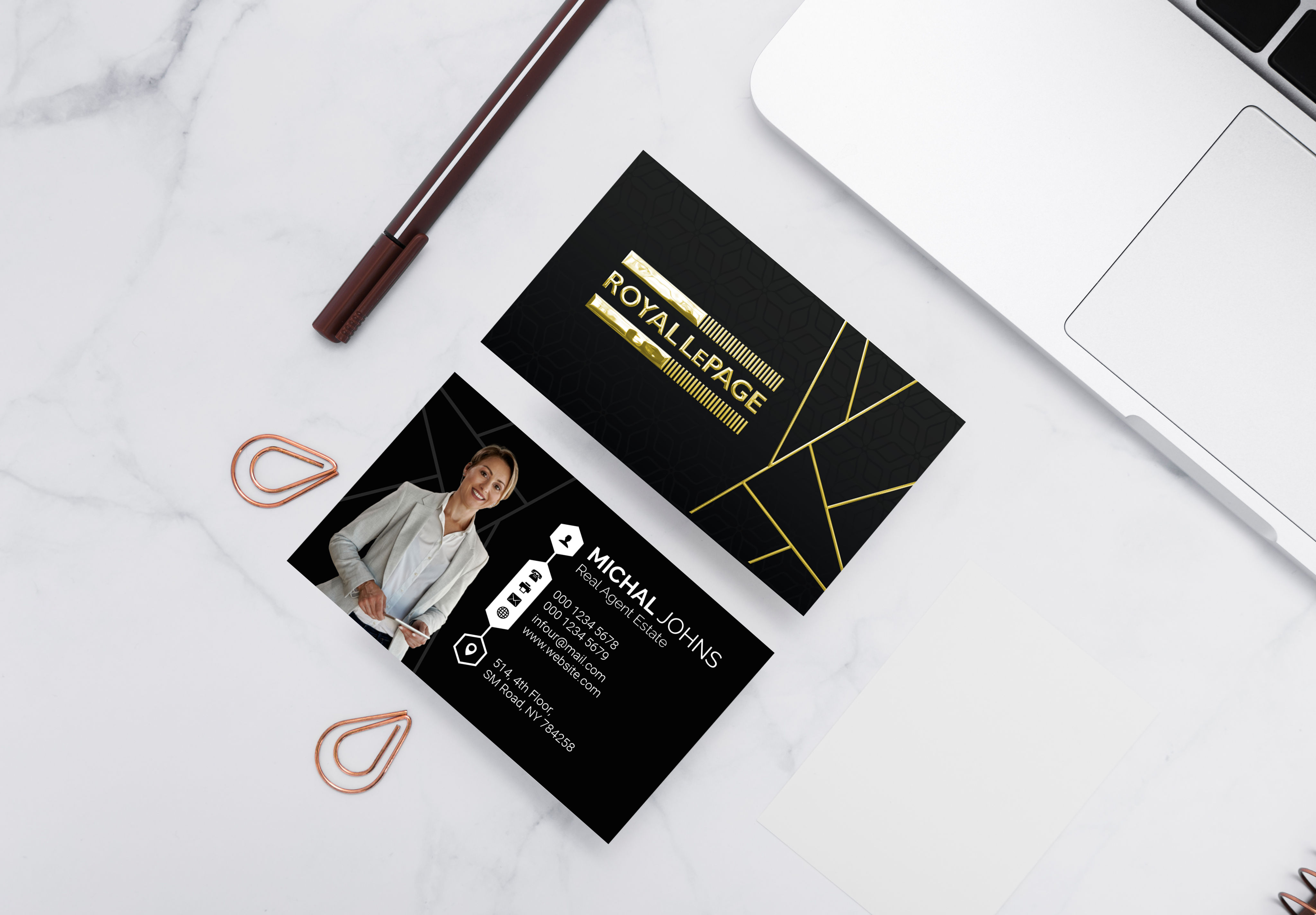 Business Cards Luxury | Royal LePage
