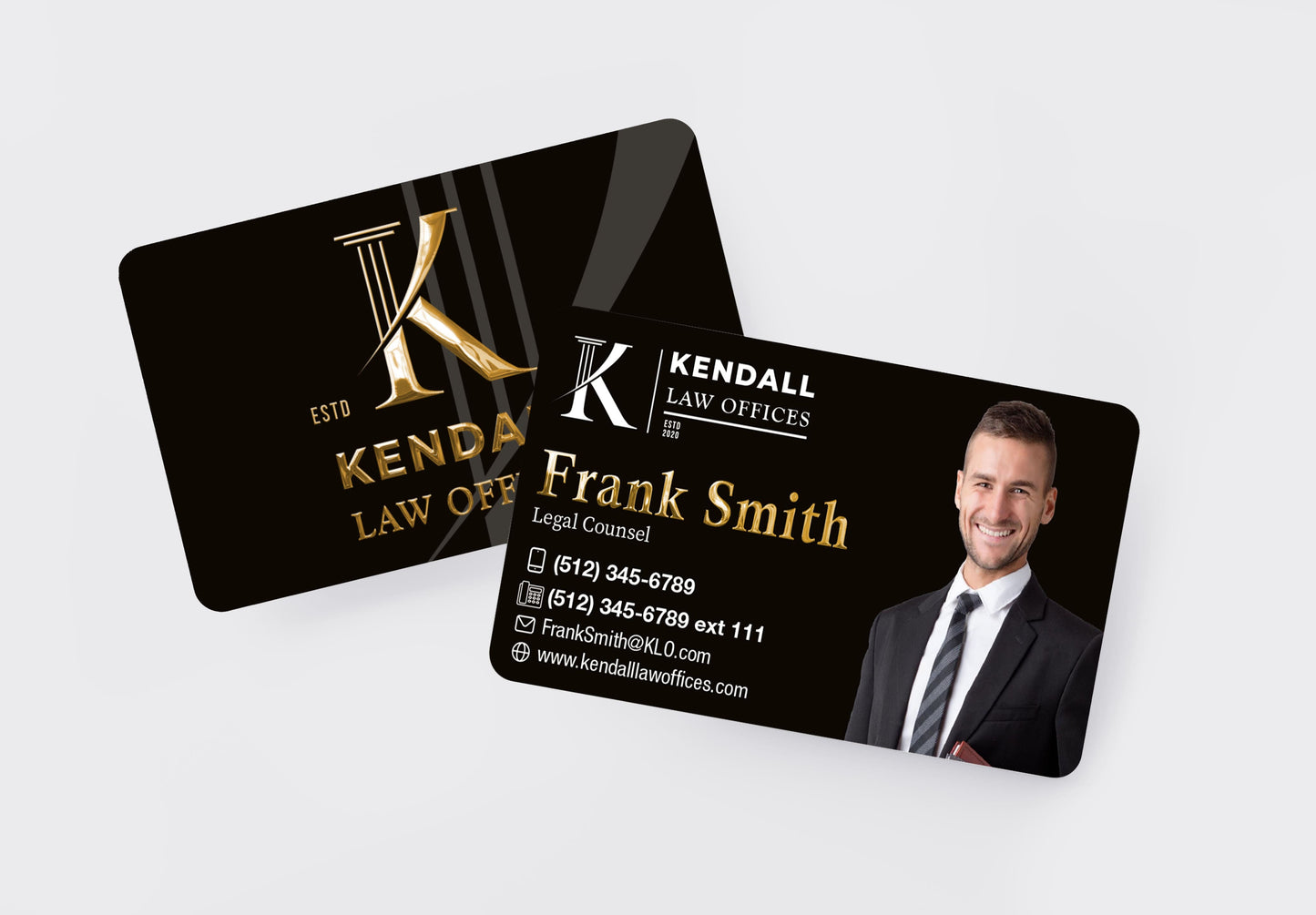 Legal Services Business Card | Luxury