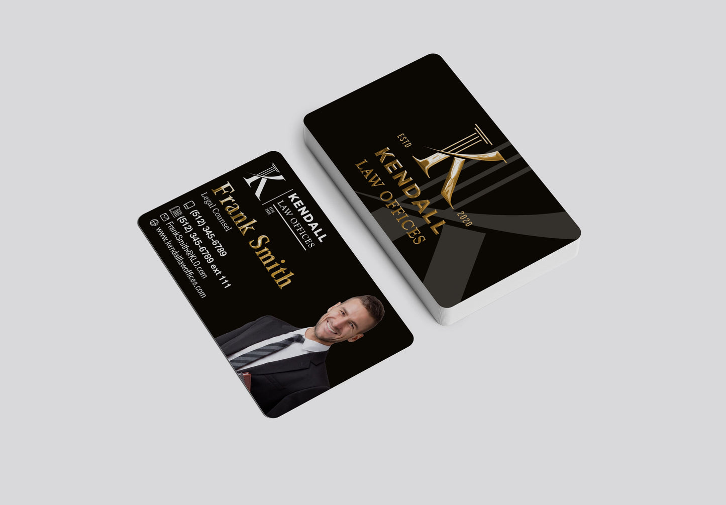 Legal Services Business Card | Luxury