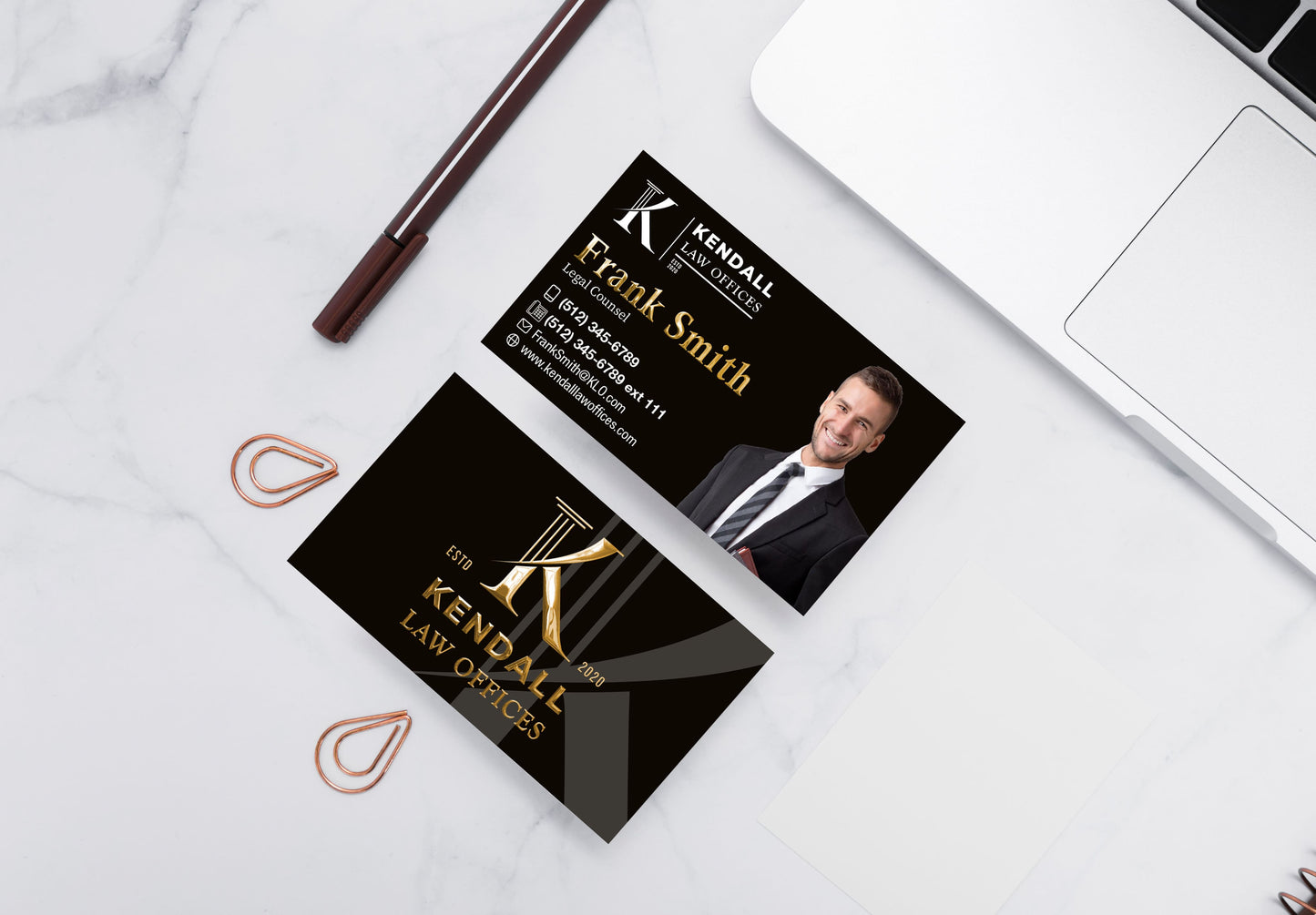 Legal Services Business Card | Luxury