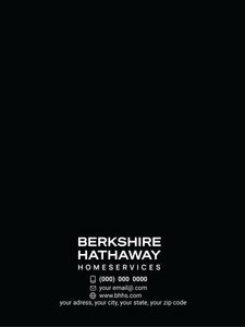 Berkshire Hathaway Custom Luxury Presentation Folder Printing With Embossed Foil - 010