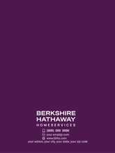 Load image into Gallery viewer, Berkshire Hathaway Custom Luxury Presentation Folder Printing With Embossed Foil - 005
