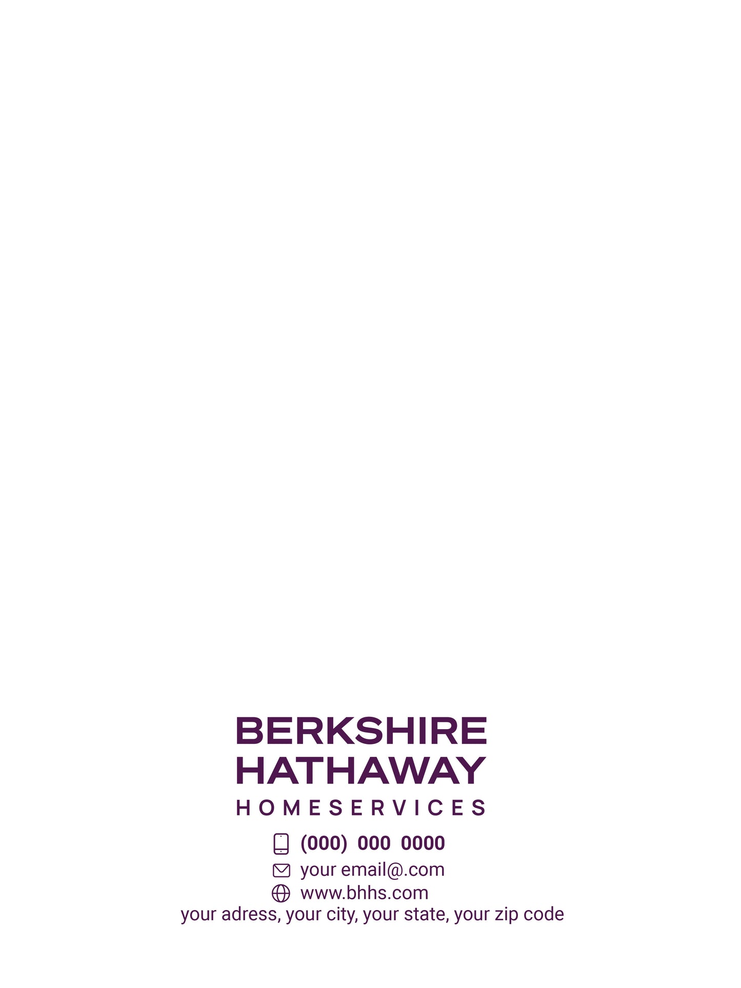 Presentation Folder |  Berkshire Hathaway | Custom | Luxury
