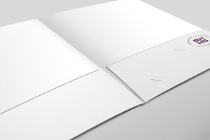 Berkshire Hathaway Custom Luxury Presentation Folder Printing With Embossed Foil - 007