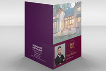 Load image into Gallery viewer, Berkshire Hathaway Custom Luxury Presentation Folder Printing With Embossed Foil - 005
