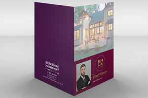 Berkshire Hathaway Custom Luxury Presentation Folder Printing With Embossed Foil - 005
