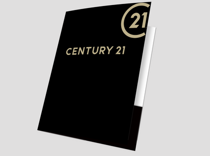 Pack  25 Presentation Folders Century 21  | Generic | Economy