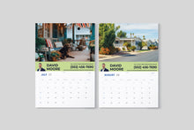 Load image into Gallery viewer, Printed 2024 Wall Calendar - Personalized Calendar -  12 Month Calendar -  A Year of Your Own Photos - Perfect Christmas Gift
