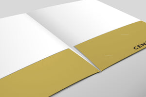 Century 21 Custom Luxury Presentation Folder Printing With Embossed Foil - 004