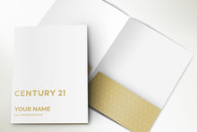 Load image into Gallery viewer, Century 21 Custom Presentation Folder Printing with Soft touch laminating - 001
