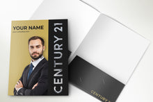 Load image into Gallery viewer, Century 21 Custom Luxury Presentation Folder Printing With Embossed Foil -  007
