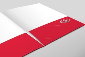 Auto Dealers Custom Presentation Folders, 9x12, with pockets, Marketing For Dealerships
