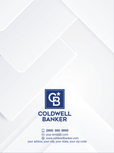 Coldwell Banker Custom Luxury Presentation Folder Printing With Embossed Foil - 010