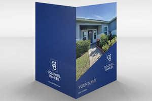 Coldwell Banker Custom Luxury Presentation Folder Printing With Embossed Foil - 001