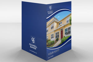 Coldwell Banker Custom Luxury Presentation Folder Printing With Embossed Foil - 006