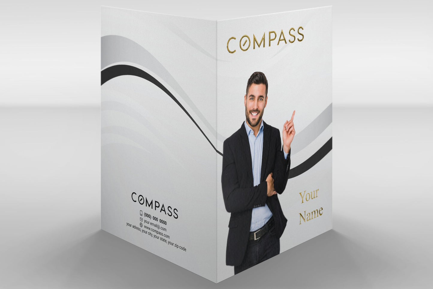 Presentation Folder Compass | Custom | Luxury
