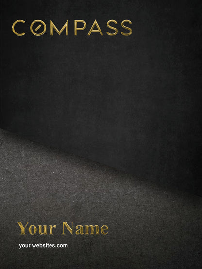 Presentation Folder Compass | Custom | Luxury