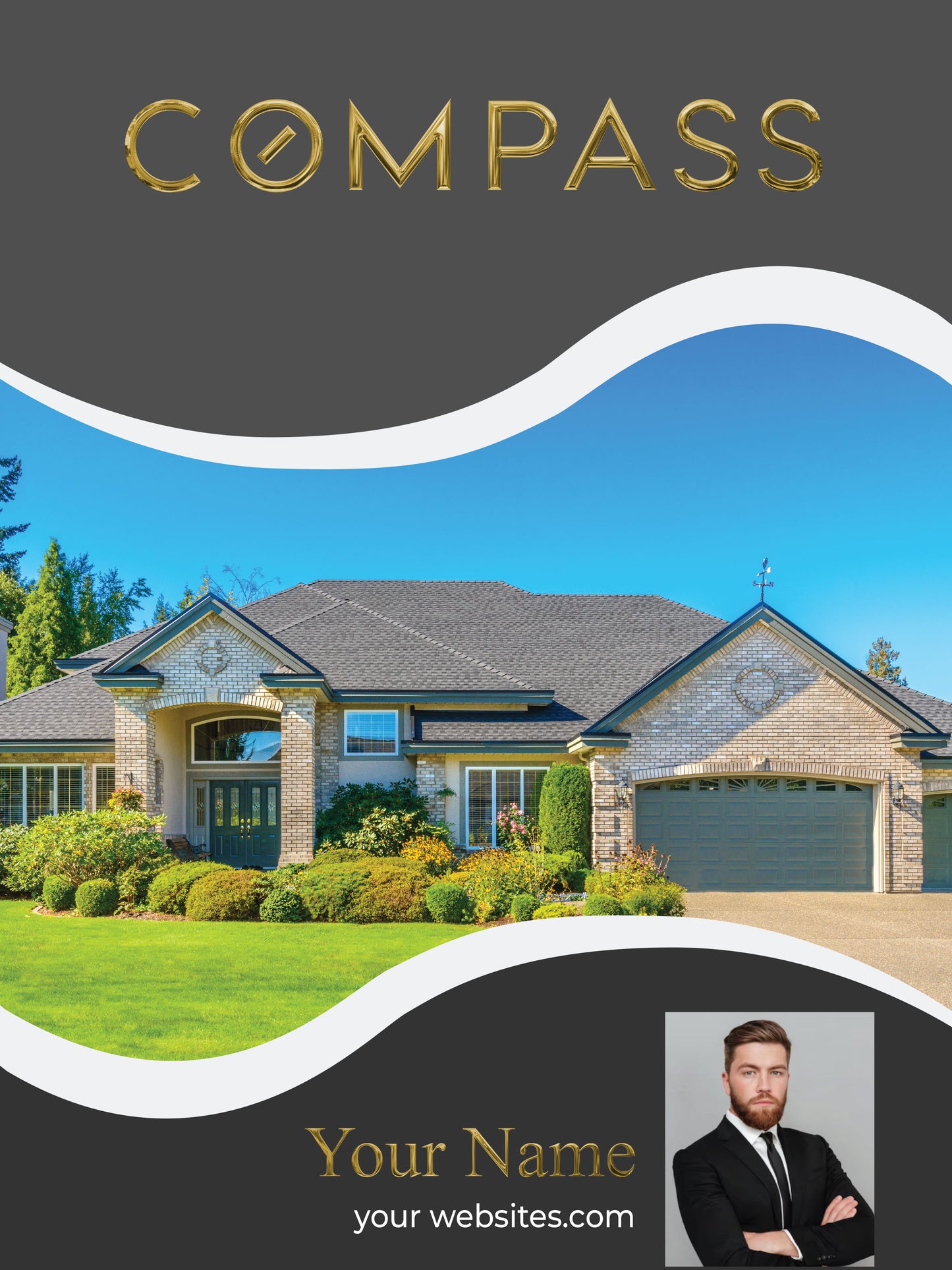 Presentation Folder Compass | Custom | Luxury